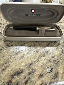 Sheaffer PRELUDE BLACK LAQUER BALLPOINT PEN 337-2 W/ Case - Picture 1 of 6