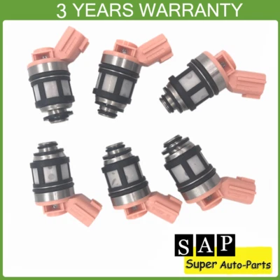 6X Fuel Injectors 16600-9S200 JS23-4 For Nissan Quest Frontier Xterra 3.0L 3.3L - Image 1 of 4
