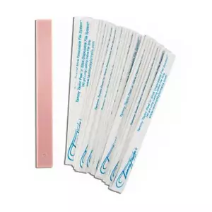 TAMMY TAYLOR PEEL 'N STICK 180 FILE ZEBRA GRINTA (made in USA) - Foto 1 di 1