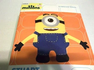 Minions Stuart -The Rebel, Stuffable Felt Applique Kit,dimensions includes need - Picture 1 of 3
