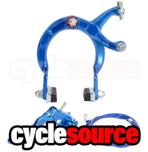 ENIX BMX Brake FRONT Alloy BLUE Bike Bicycle BRAKE SET - Picture 1 of 3