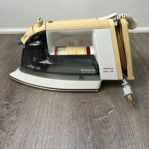 Rowenta Clip Up Steam Iron DE 263 Made in Germany Tested Works NO MIST READ - Picture 1 of 10