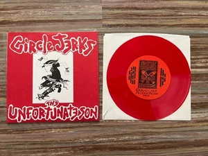 RARE CIRCLE JERKS THE UNFORTUNATE SON 7" FAN CLUB ONLY 500 MADE PUNK HARDCORE - Picture 1 of 2