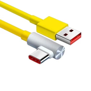 Data Transfer Charging Extension Cord Cable Wire Portable 120W 90 Degree - Picture 1 of 10