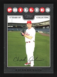 Chad Durbin Philadelphia Phillies 2008 Topps Update Black #UH158 SN /57 - Picture 1 of 2