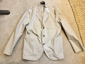 NEW Banana Republic Olimpias Italian 42S 3 Button Jacket - Picture 1 of 4