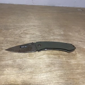 CRKT 2520 Burnley Tuna Frame Lock Green G-10 Folding Pocket Knife - Picture 1 of 2