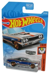 Hot Wheels Muscle Mania 5/10 (2021) Silver Zamac 016 AMC Rebel Machine Toy Car 2 - Picture 1 of 1