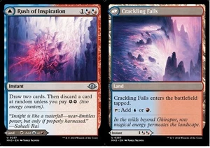 Rush of Inspiration // Crackling Falls - Modern Horizons 3 #0257 MTG Magic The G - Picture 1 of 1