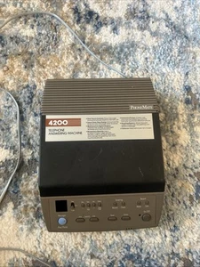 Ancien répondeur téléphonique Phonemate 4200 1990 Rare - Photo 1/5