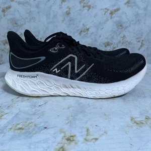 New Balance FF 1080v12 Womens Sz 10.5 Running Shoes Black White Athletic Sneaker - Picture 1 of 12
