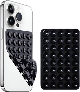 Silicone Suction Cup Phone Case Mount Double Sided, Non Slip Phone Accessories M - Picture 1 of 12