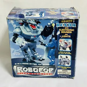 Vintage Toy Island Alpha Commando Robocop ED-509 Rexor Figure Boxed - Picture 1 of 10