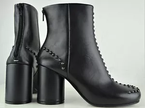 Maison Margiela Stiefeletten Damen Stiefel Schuhe Black Nieten Gr.38 NEU KARTON - Bild 1 von 12
