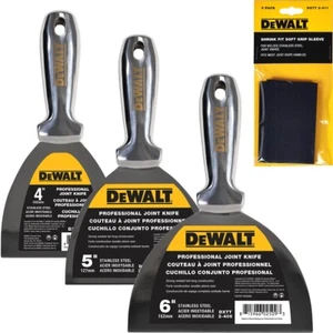 Juego de cuchillos para juntas DEWALT 4", 5" y 6"" - acero inoxidable soldado | DXTT-3-450 - Imagen 1 de 1