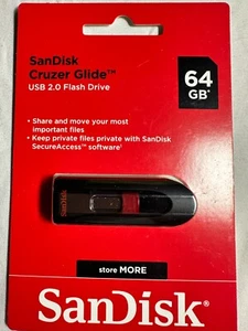 😍San Disk LOW PRICE Ultra USB 2.0 64 GB Flash Drive Fast Thumb Drive SDCZ48-064 - Afbeelding 1 van 4