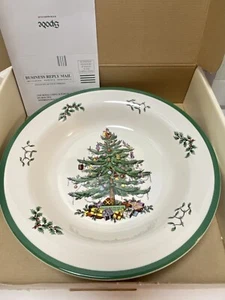 Spode Christmas Tree Pasta Bowl - 12 Inch New in box - Picture 1 of 7