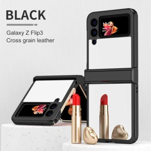 Funda resistente a prueba de golpes para Samsung Galaxy Z Flip 3 5G delgada con espejo plegable - Imagen 1 de 16