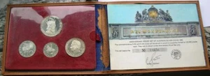 Austria 1965 Vienna University Proof Set of 4 Silver Coins - Picture 1 of 2