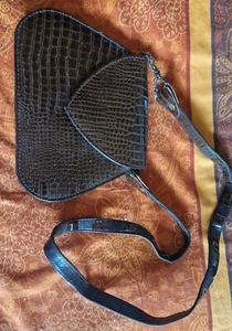 umhänge tasche Abendtasche Handtasche Braun, weiß nicht ob Leder - Bild 1 von 2