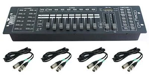 CHAUVET OBEY40 OBEY 40 DMX-512 Universal LED Light Controller w/10' & 25' Cables - Picture 1 of 1