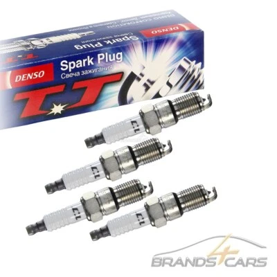 4x DENSO ZÜNDKERZE TWIN TIP FÜR FORD C-MAX 1.8 2.0 07- COURIER 1.3 96-03 - Bild 1 von 4