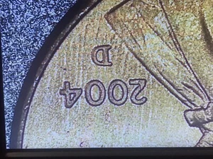 2004 D Lincoln Penny Coin Error DDR Collectors! View Great Shape Red Choice - Picture 1 of 16