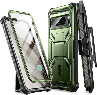 For Google Pixel 8 Pro, i-Blason Armorbox Case Full-Body Anti-Slip Bumper Cover - Image 1 of 4