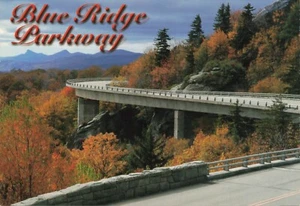 Blue Ridge Parkway Virginia Continental Postcard - Picture 1 of 2