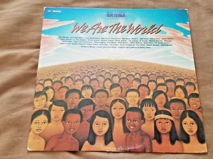 USA For Africa: "WE ARE THE WORLD/GRACE" 1985 Columbia 12" Single EX - Picture 1 of 4