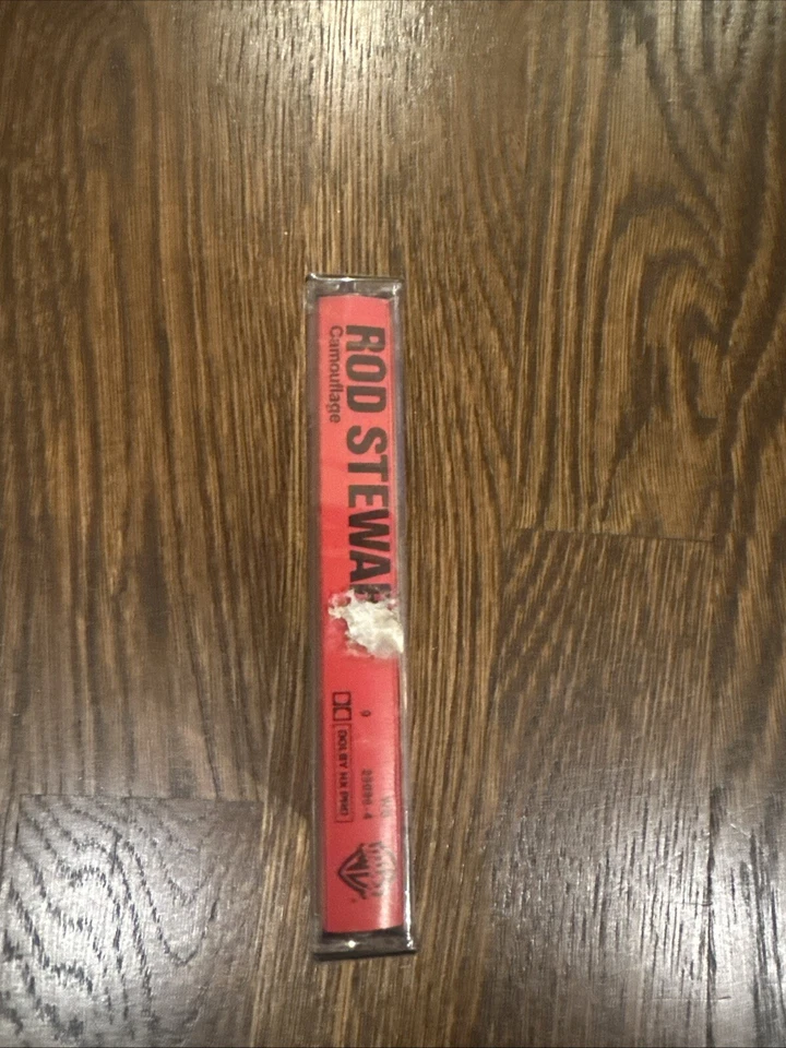 Rod Stewart Cassette Tape 1984 Camouflage Album Warner Records Music New NOS - Image 1 of 3