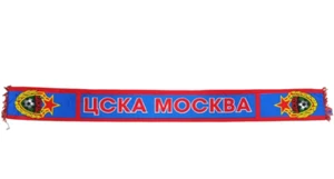 SCIARPA CSKA MOSCA CALCIO SCARF RUSSIA SCARF S3275 - Foto 1 di 1