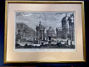 Giuseppe Galli Bibiena - Ansicht - Tempel und Regie - Ambrogio Orio Inc. 18. Jh. - Bild 1 von 7