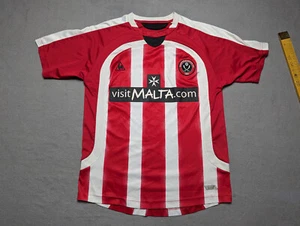 Le Coq Sportif Sheffield United FC Home Jersey 2008 2009 Mens Size M Shirt - Picture 1 of 24
