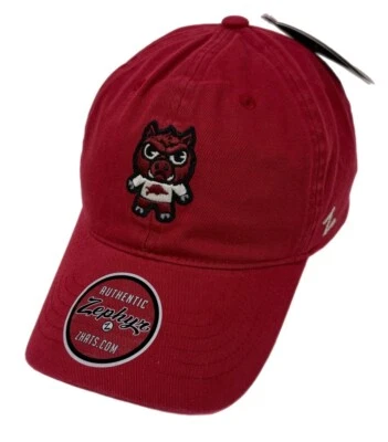 Zephyr NCAA Arkansas Razorbacks RARE “Shibuya" Unstructured Curved Bill Hat NWT - Image 1 of 4