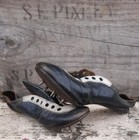 Vintage Leather Running Spikes Vintage Athletics Shoes Sprinting Running