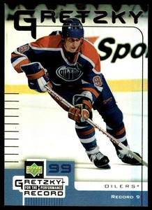 1999-00 McDonald's Upper Deck Gretzky Performance for the Record Wayne Gretzky