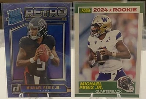 4 Sport Card Lot Football Michael Penix JR. - Picture 1 of 7