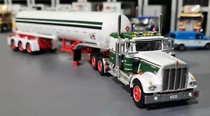 DCP 1/64 KENWORTH W900A COOTES WITH TRI AXLE LPG TANKER TRAILER 60-1483 - Picture 1 of 7