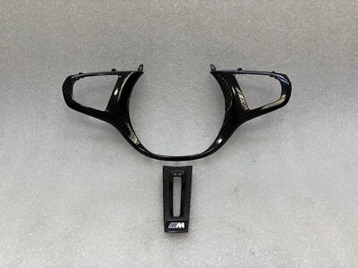BMW M3 M4 G30 G80 G82 M3 M4 STEERING WHEEL TRIM OEM CARBON G20 9882894 62828355 - Image 1 of 4