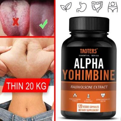 RAUWOLSCINE EXTRACT capsaules PROMOTE FAT-BURNiNG PATHNVAYS - Image 1 of 4