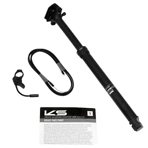 Kind Shock KS Rage-iS Suspension Dropper Seatpost w/ Remote 27.2x380mm T: 65mm - Picture 1 of 7