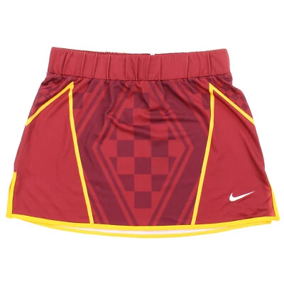 Falda Dri-Fit para mujer Nike nueva sin etiquetas (granate/dorada, mediana) Foto 1 de 2