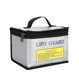 Safe Fireproof Waterproof Bag Cash Document File Box Holder Valuables Storage AU - Picture 1 of 7