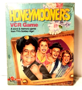 The Honeymooners 1986 VHS Game Mattel Jackie Gleason word memory Classic TV - Picture 1 of 5