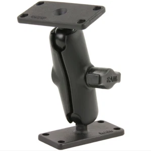RAM-B-102U-153 RAM Mounts Double Ball Mount with Two 1.5" x 3" Plates AUTH DLR - Picture 1 of 1
