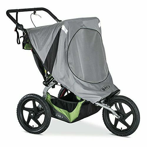 BOB SUN SHIELD FOR 2016 FIXED WHEEL DUALLIE STROLLERS GRAY 501756700 NEW - Image 1 of 1