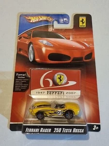 Hot Wheels Ferrari Racer 250 Testa Rossa Yellow *Special wheels* *MINT RARE* - Picture 1 of 2