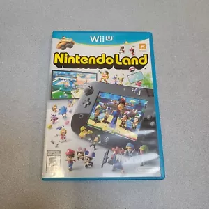 Nintendo Land Wii U 2012 CIB Complete w/Manual & 2 Inserts Clean - Picture 1 of 4