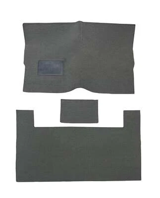 Kit de alfombras delanteras y traseras Chrysler New Yorker 1942-1948 4 puertas negro gris tostado Foto 1 de 4